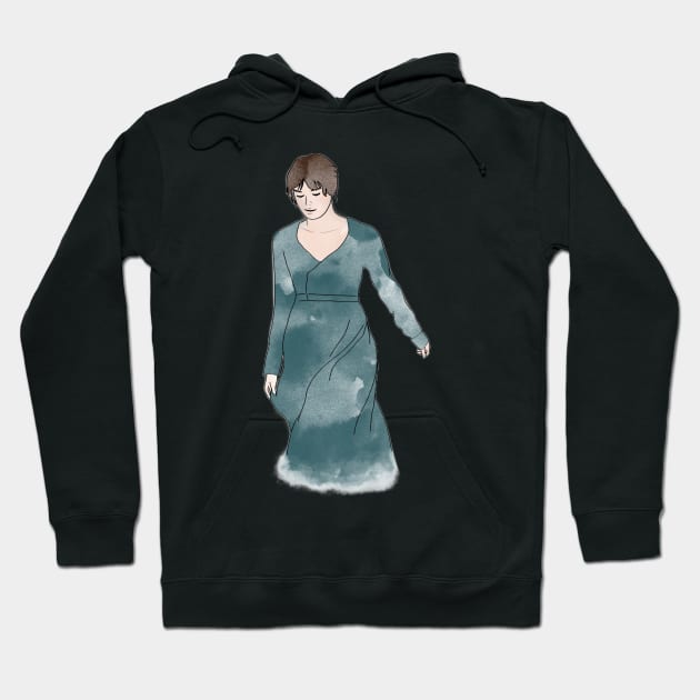 Elizabeth Bennett Hoodie by artsyreader